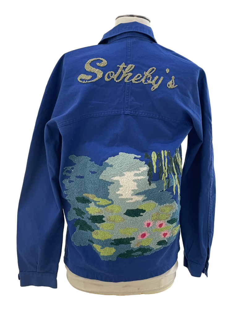 Veste Sotheby's - inspiration Nymphéas